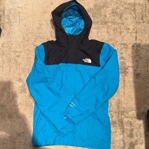 Like new Boys Turquoise and Black Hooded Jacket XL